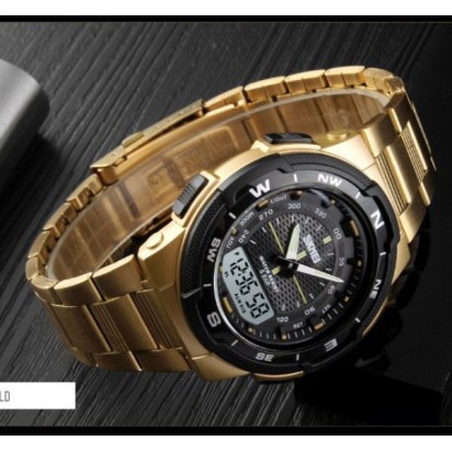 Мужские наручные часы Skmei 1370Gold (оригинал)