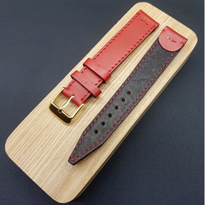 Кожаный ремешок ручной работы для часов 20 мм M072-20