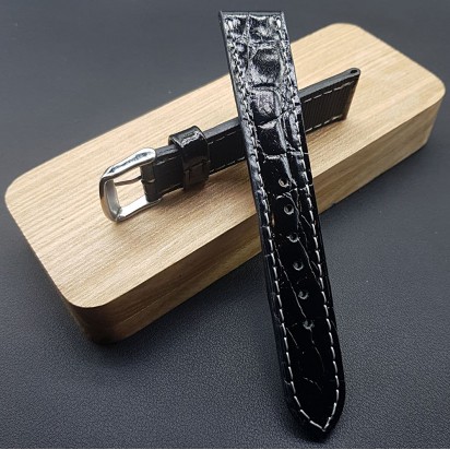 Кожаный ремешок ручной работы для часов 20 мм M178-20-18