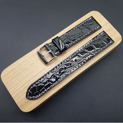 Кожаный ремешок ручной работы для часов 20 мм M178-20-18