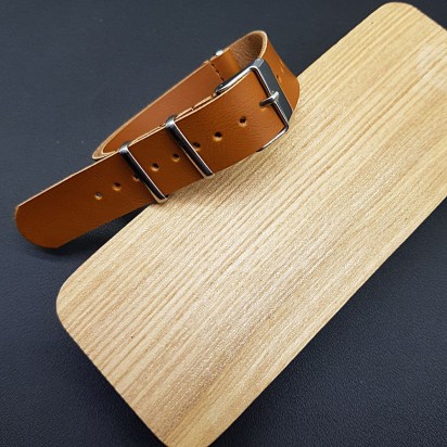 Ремешок NATO искусственная кожа для часов 18 мм CRW431-18