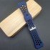 Ремешок каучуковый синего цвета для часов 22 мм CRW443-22