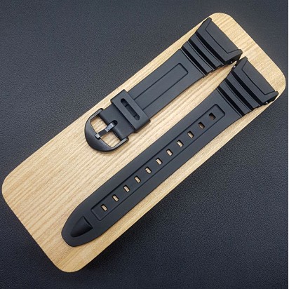 Ремешок каучуковый для часов Casio W-96H