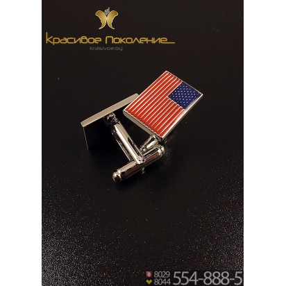 Запонки мужские из стали CBZ052