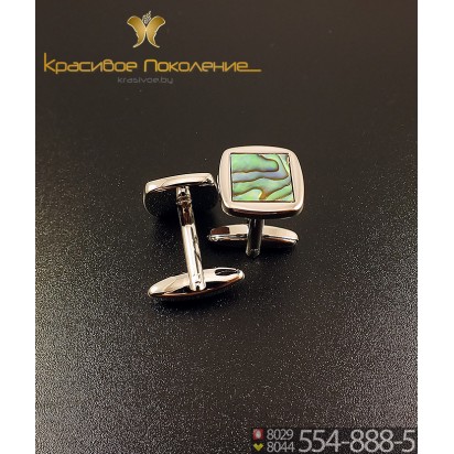 Запонки мужские из стали CBZ067