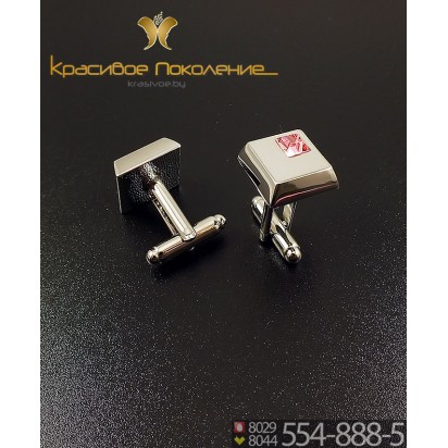 Запонки мужские из стали CBZ069