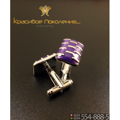 Запонки мужские из стали CBZ098