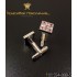 Запонки мужские из стали CBZ127
