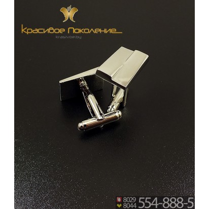 Запонки мужские из стали CBZ135