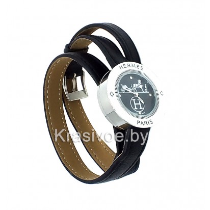 Часы с двойным ремнем Hermes CWD107
