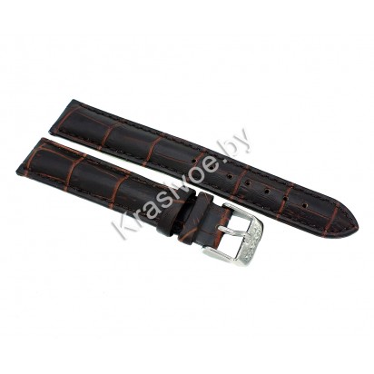 Ремешок кожаный для часов 18 мм CRW032-18