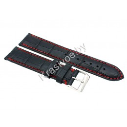 Ремешок кожаный для часов 22 мм 2731-2211