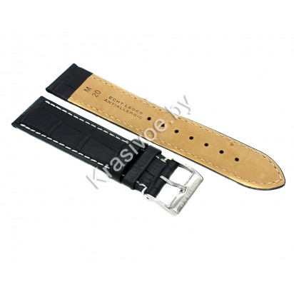 Ремешок кожаный для часов 18 мм 2741-1801