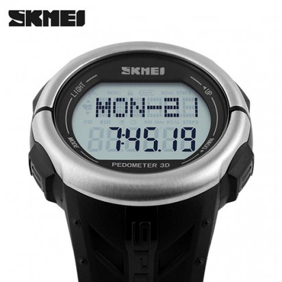Наручные часы с шагомером и пульсометром SKMEI 1058-1 (оригинал)