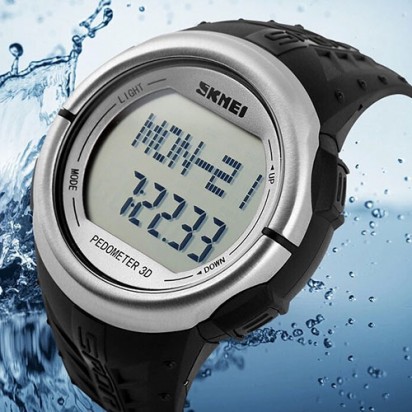 Наручные часы с шагомером и пульсометром SKMEI 1058-1 (оригинал)