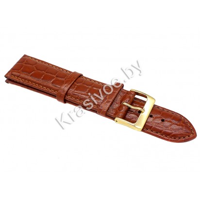 Ремешок кожаный для часов 22 мм CRW035-22
