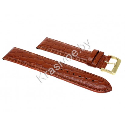 Ремешок кожаный для часов 22 мм CRW035-22