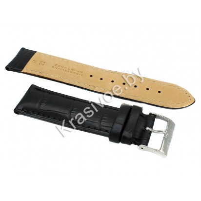Ремешок кожаный для часов 22 мм 2041-2201