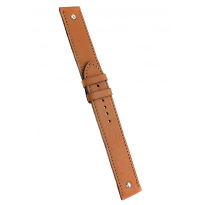 Кожаный ремешок ручной работы для часов 18 мм M012-18