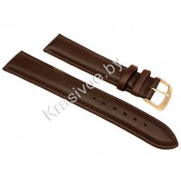 Ремешок кожаный для часов 16 мм CRW166-16