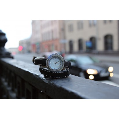 Часы с двойным ремнем Hermes CWD106