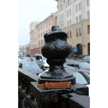 Кожаный ремешок ручной работы для часов 20 мм M050-20