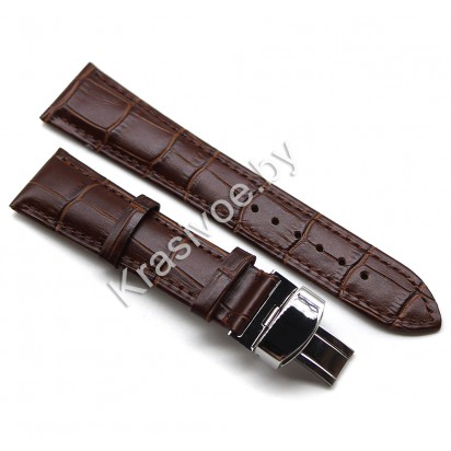 Ремешок с раскладной застежкой для часов 24 мм CRW183-24