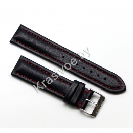 Ремешок кожаный для часов 22 мм 2711-2201