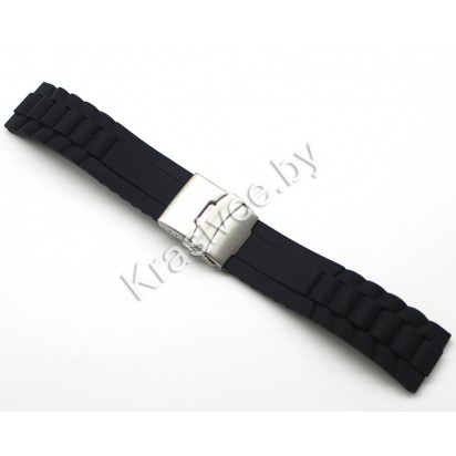 Браслет каучуковый для часов 18 мм BC502-18