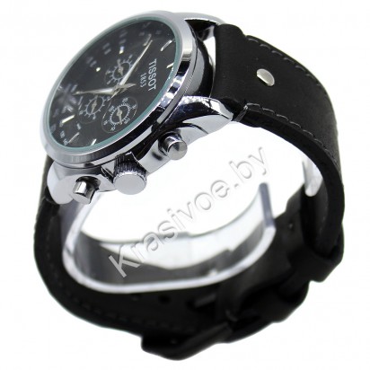 Кожаный ремешок ручной работы для часов 22 мм M042-22