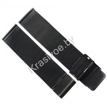 Браслет металлический для часов 18 мм M413-18Black