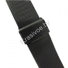 Браслет металлический для часов 18 мм M413-18Black