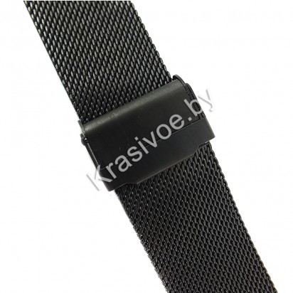 Браслет металлический для часов 18 мм M413-18Black