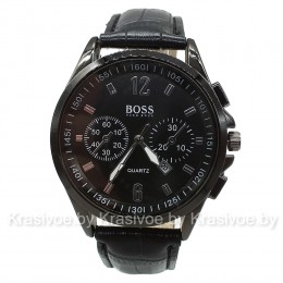 Мужские кварцевые наручные часы черного цвета BOSS CWC095