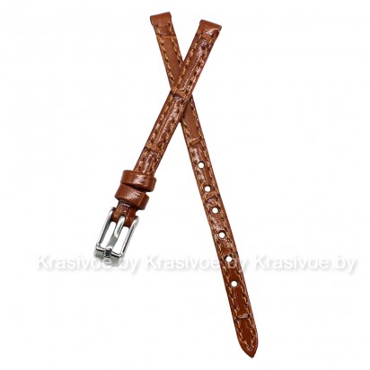 Ремешок кожаный для часов 6 мм S11-6-TAN