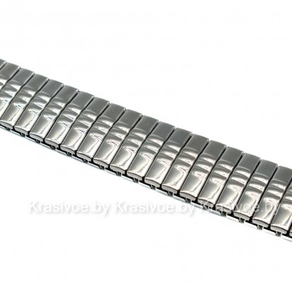 Браслет растягивающийся металлический для часов 24 мм CRW311-24