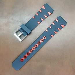 Ремешок каучуковый для часов 20 мм Casio P2073-20-Red