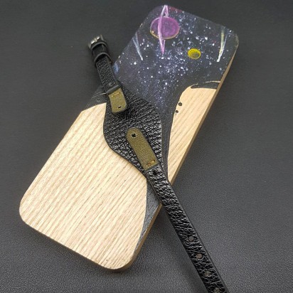 Ремешок черного цвета REMEN для женских наручных часов Fossil ES3060-black