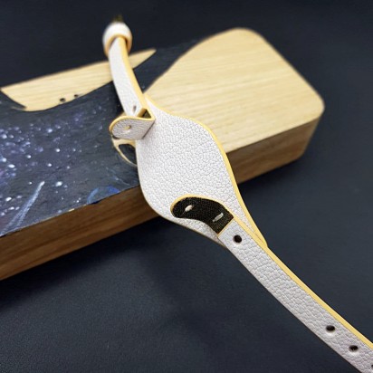 Ремешок белого цвета REMEN для женских наручных часов Fossil ES3060-white