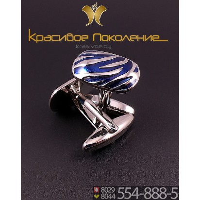 Запонки мужские из стали CBZ174