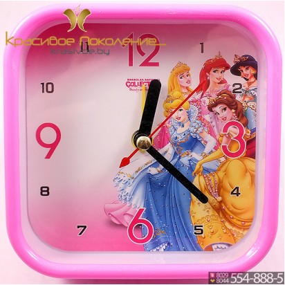 Будильник детский Принцессы CBU016