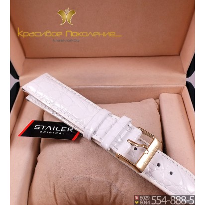 Ремешок кожаный для часов 22 мм 1040-2202