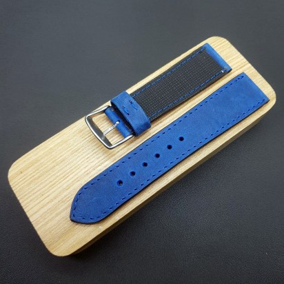 Кожаный ремешок ручной работы для часов 20 мм M077-20