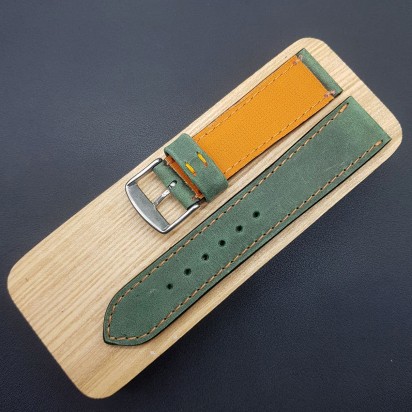 Кожаный ремешок ручной работы для часов 20 мм M078-20