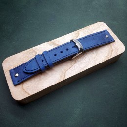 Кожаный ремешок ручной работы для часов 20 мм M099-20
