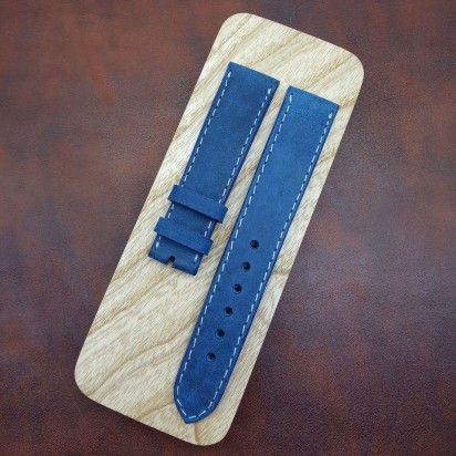 Кожаный ремешок ручной работы для часов 20 мм M100-20