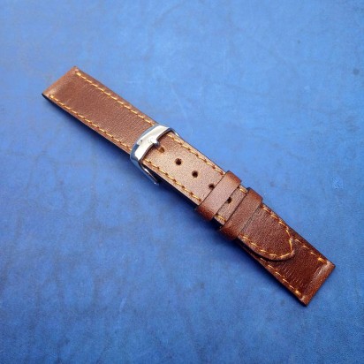 Кожаный ремешок ручной работы для часов 20 мм M104-20
