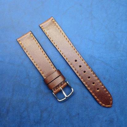 Кожаный ремешок ручной работы для часов 20 мм M104-20