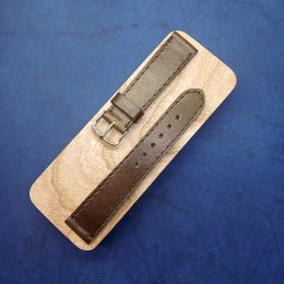 Кожаный ремешок ручной работы для часов 20 мм M110-20