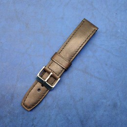 Авторский кожаный ремешок ручной работы для часов 20 мм M121-20